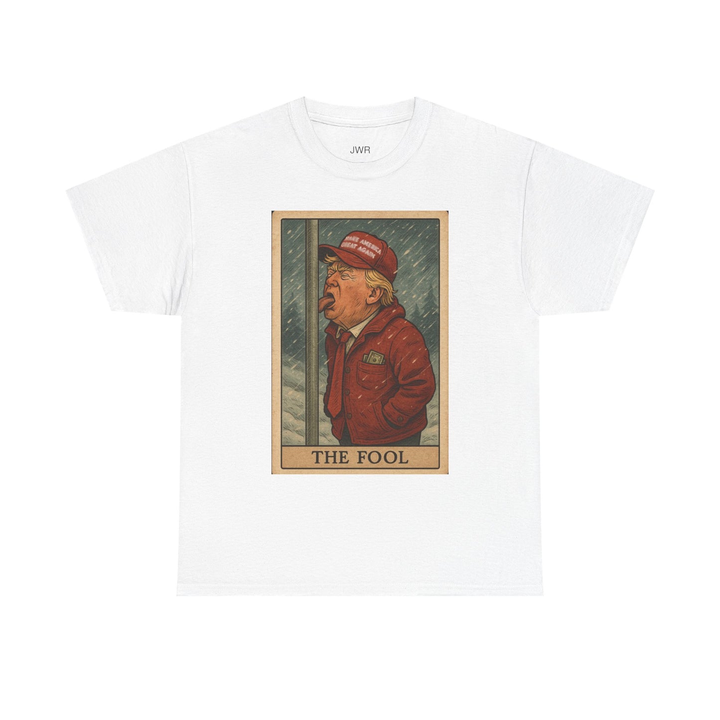 The Fool Unisex Heavy Cotton Tee - Humor & Resistance