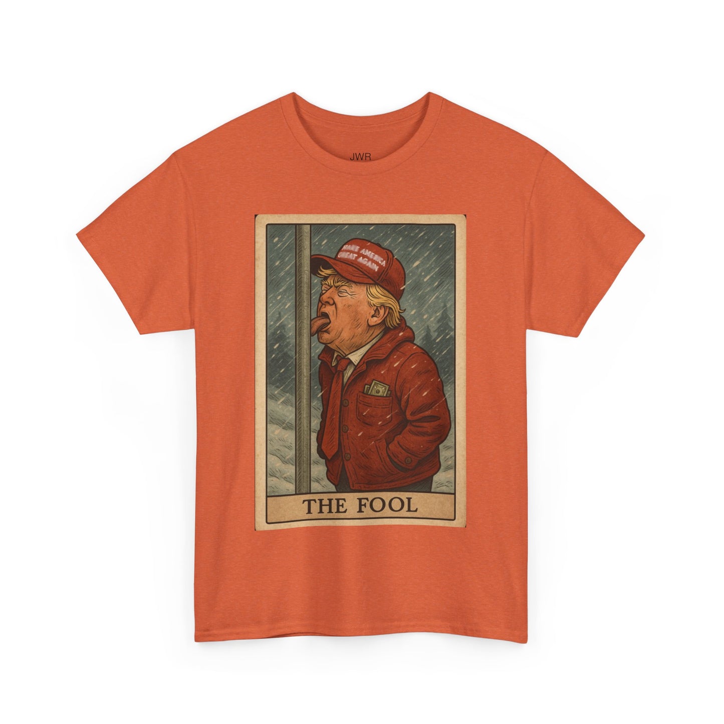 The Fool Unisex Heavy Cotton Tee - Humor & Resistance
