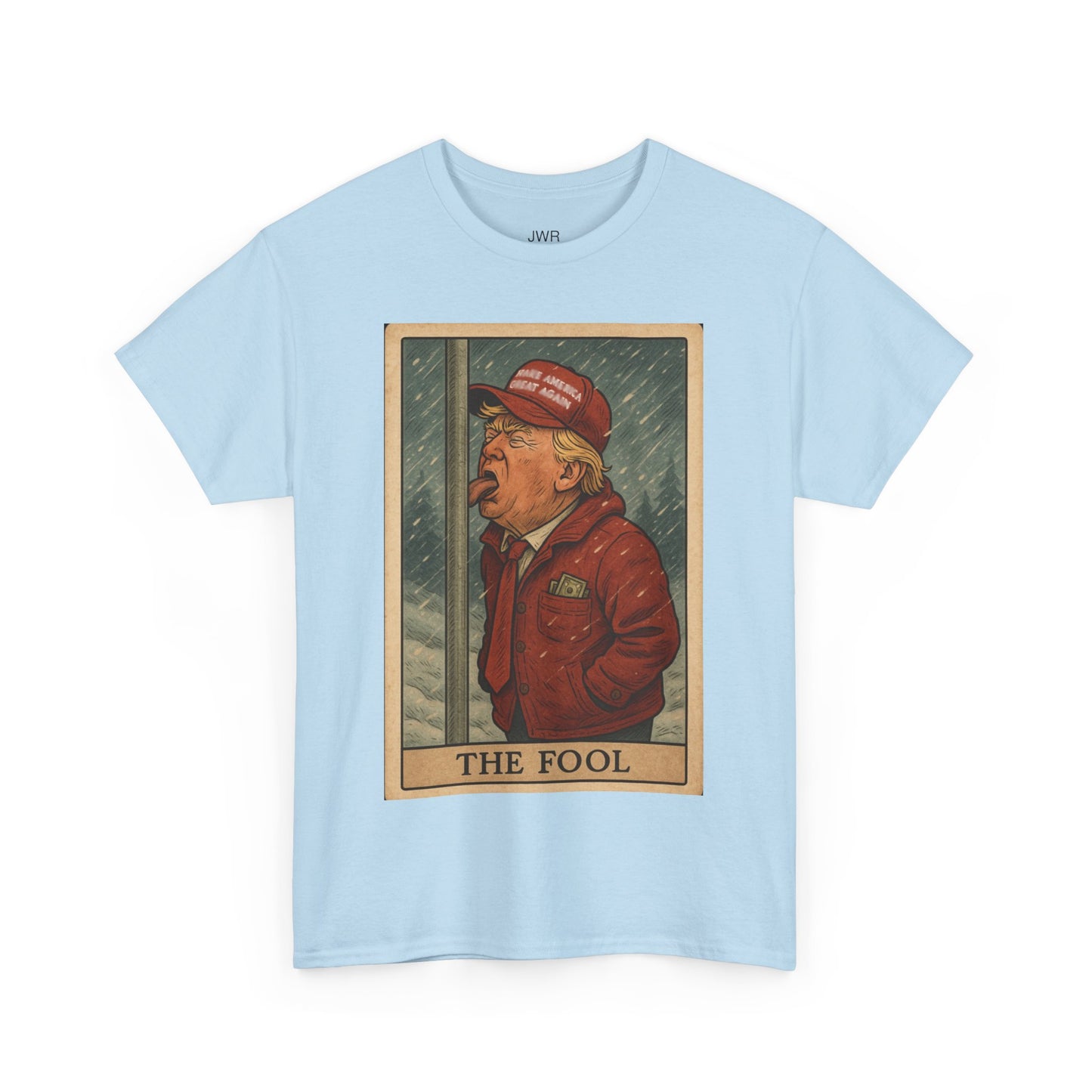 The Fool Unisex Heavy Cotton Tee - Humor & Resistance