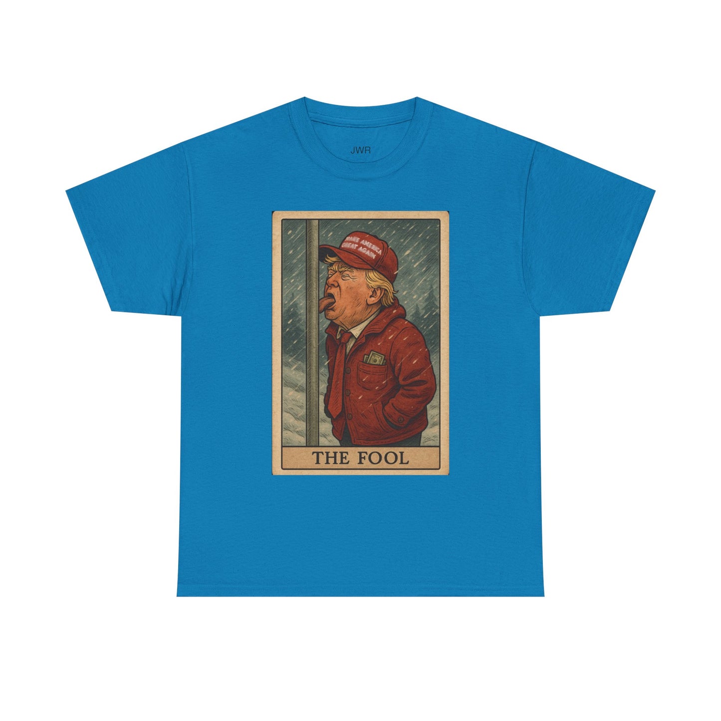 The Fool Unisex Heavy Cotton Tee - Humor & Resistance