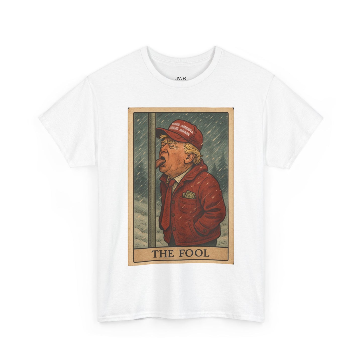 The Fool Unisex Heavy Cotton Tee - Humor & Resistance