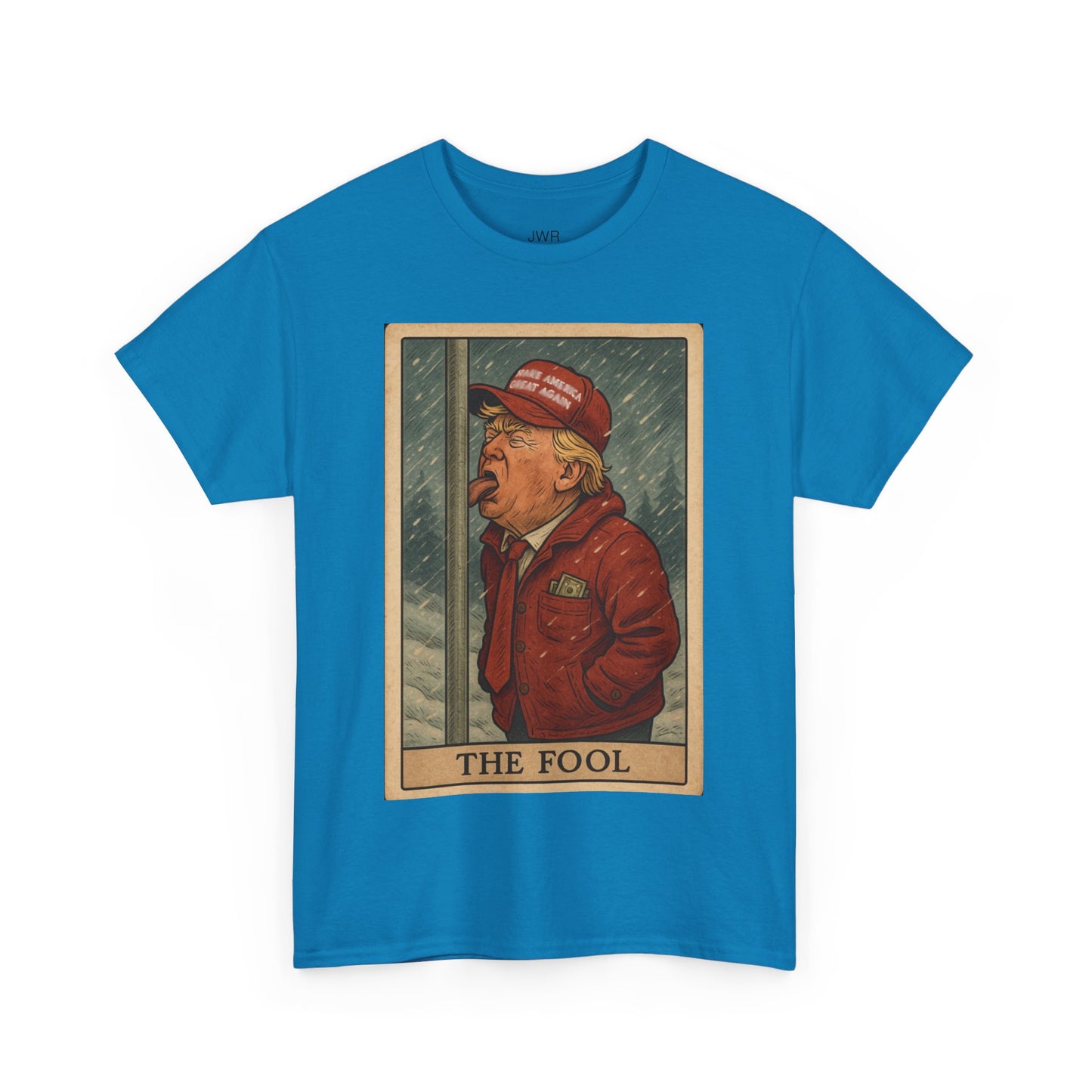 The Fool Unisex Heavy Cotton Tee - Humor & Resistance