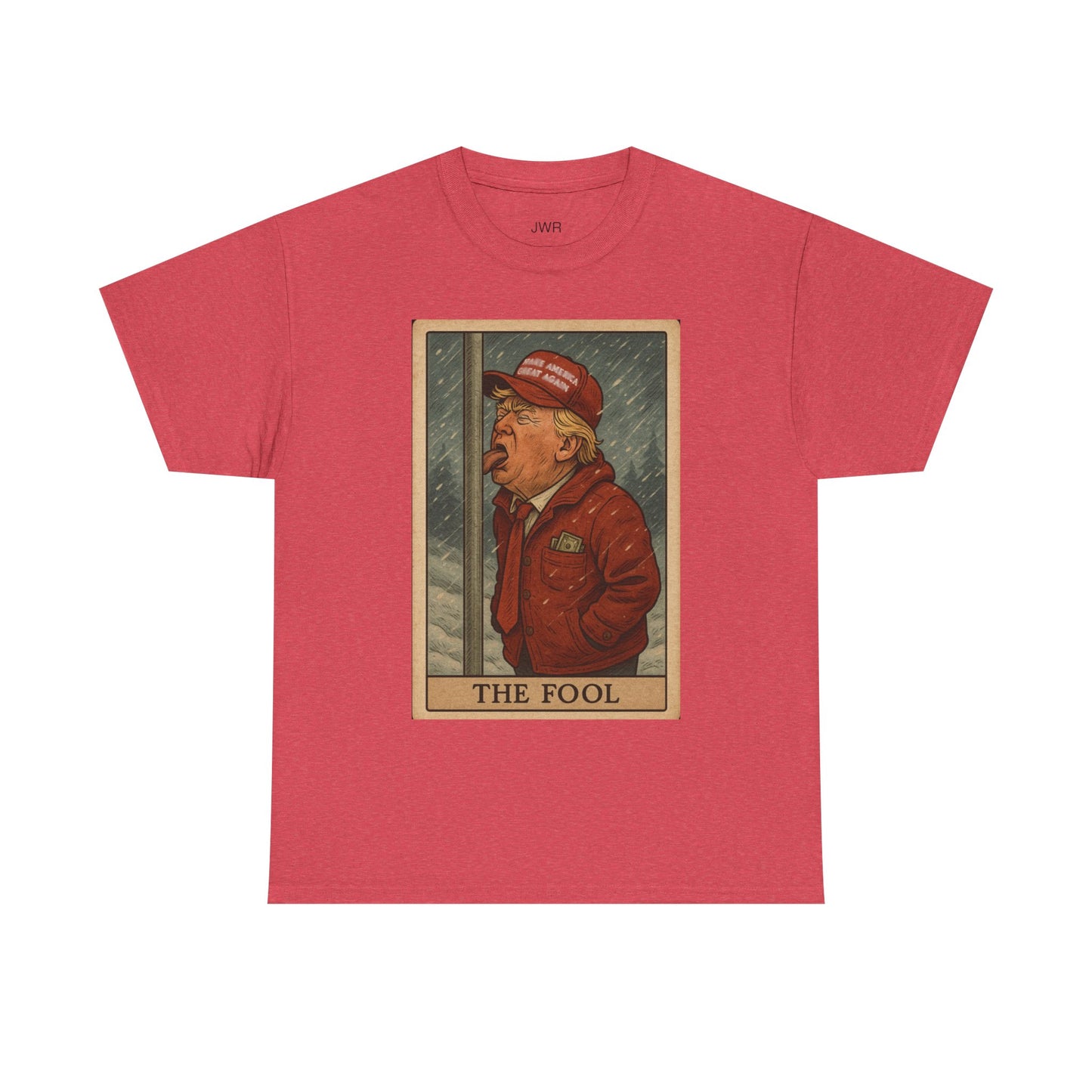 The Fool Unisex Heavy Cotton Tee - Humor & Resistance