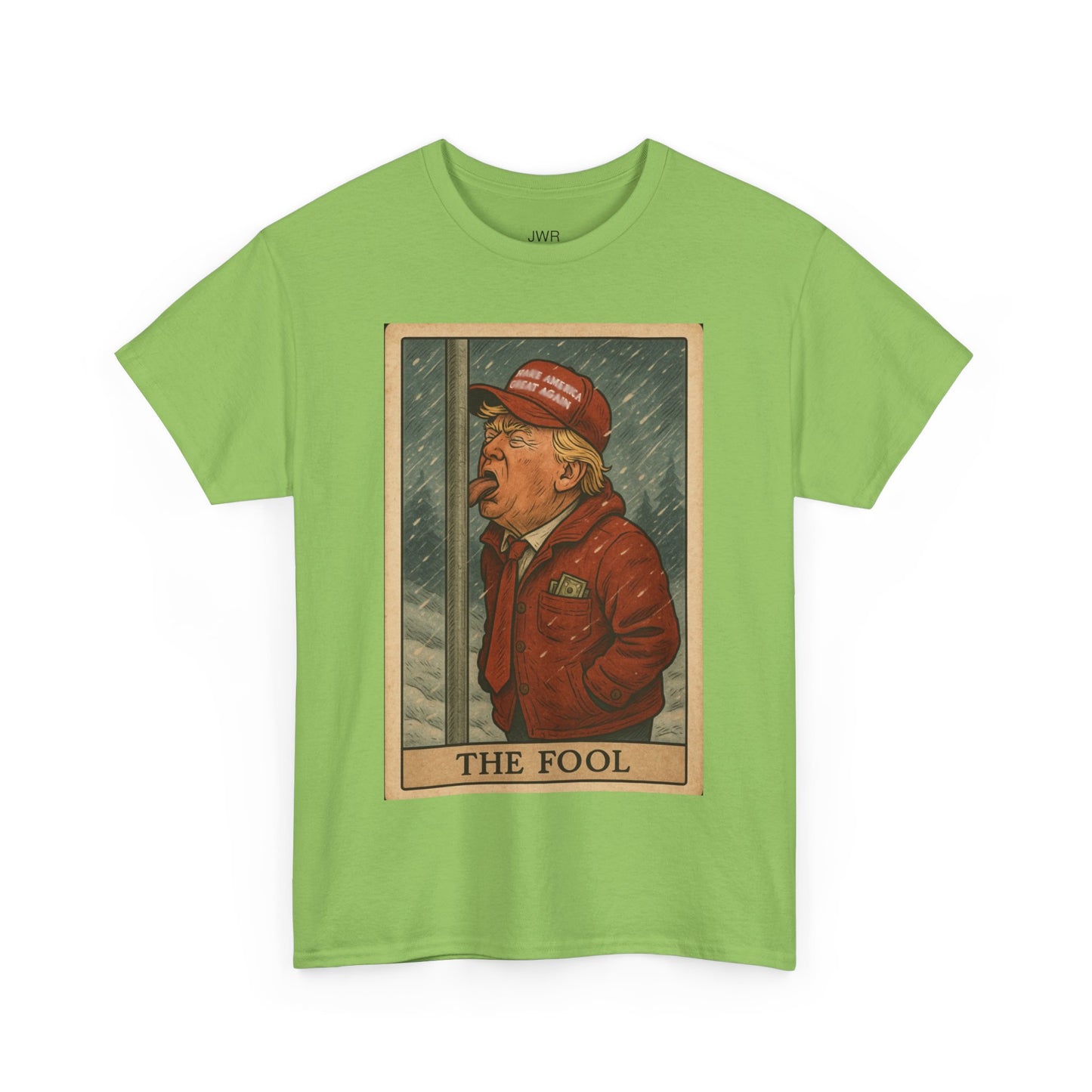 The Fool Unisex Heavy Cotton Tee - Humor & Resistance