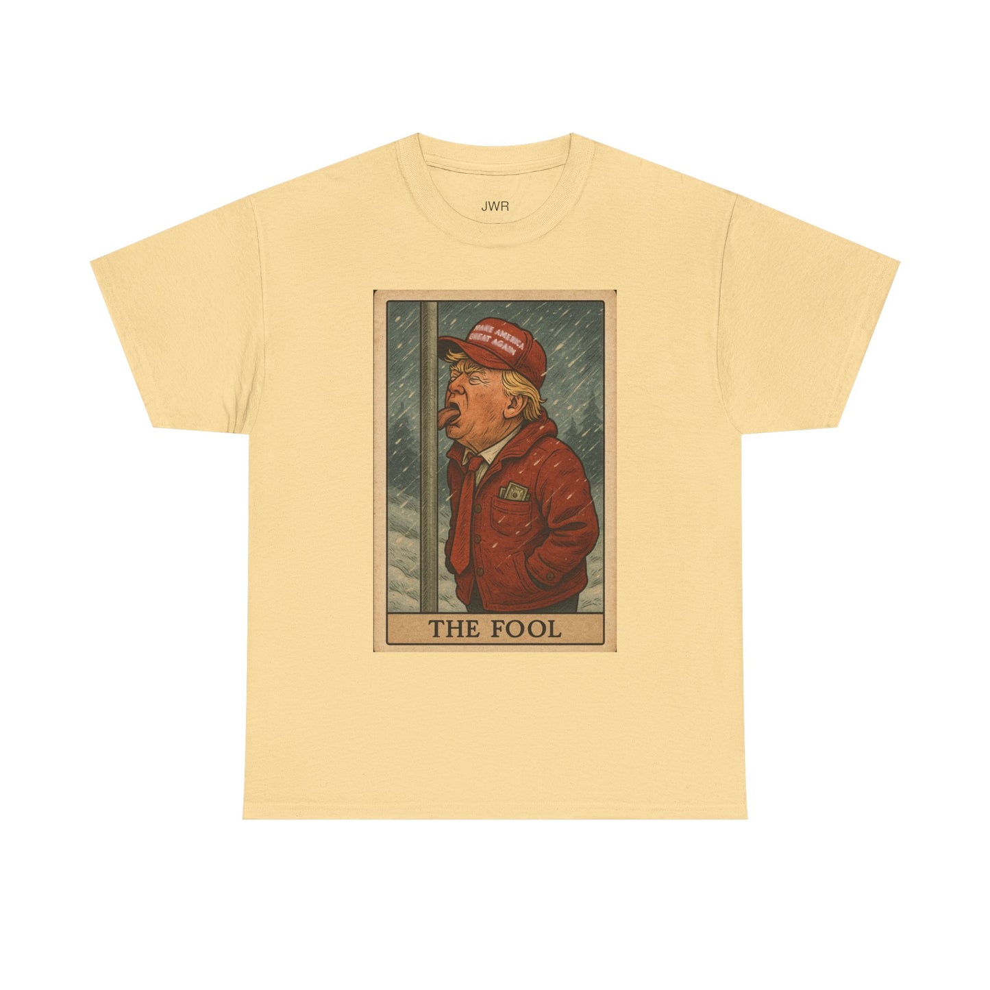 The Fool Unisex Heavy Cotton Tee - Humor & Resistance