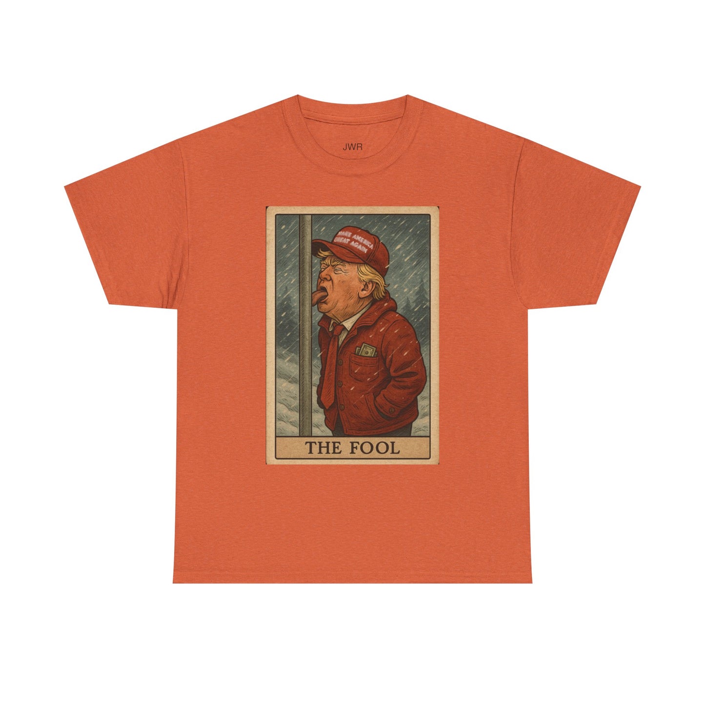 The Fool Unisex Heavy Cotton Tee - Humor & Resistance