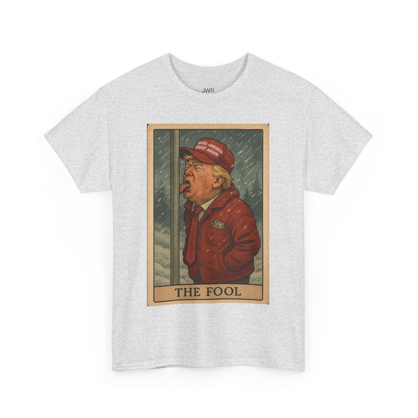The Fool Unisex Heavy Cotton Tee - Humor & Resistance