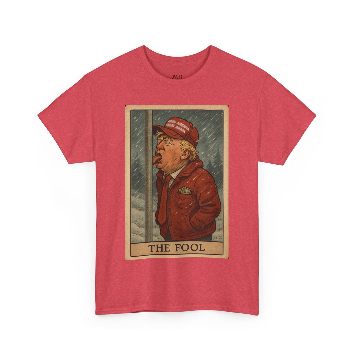 The Fool Unisex Heavy Cotton Tee - Humor & Resistance
