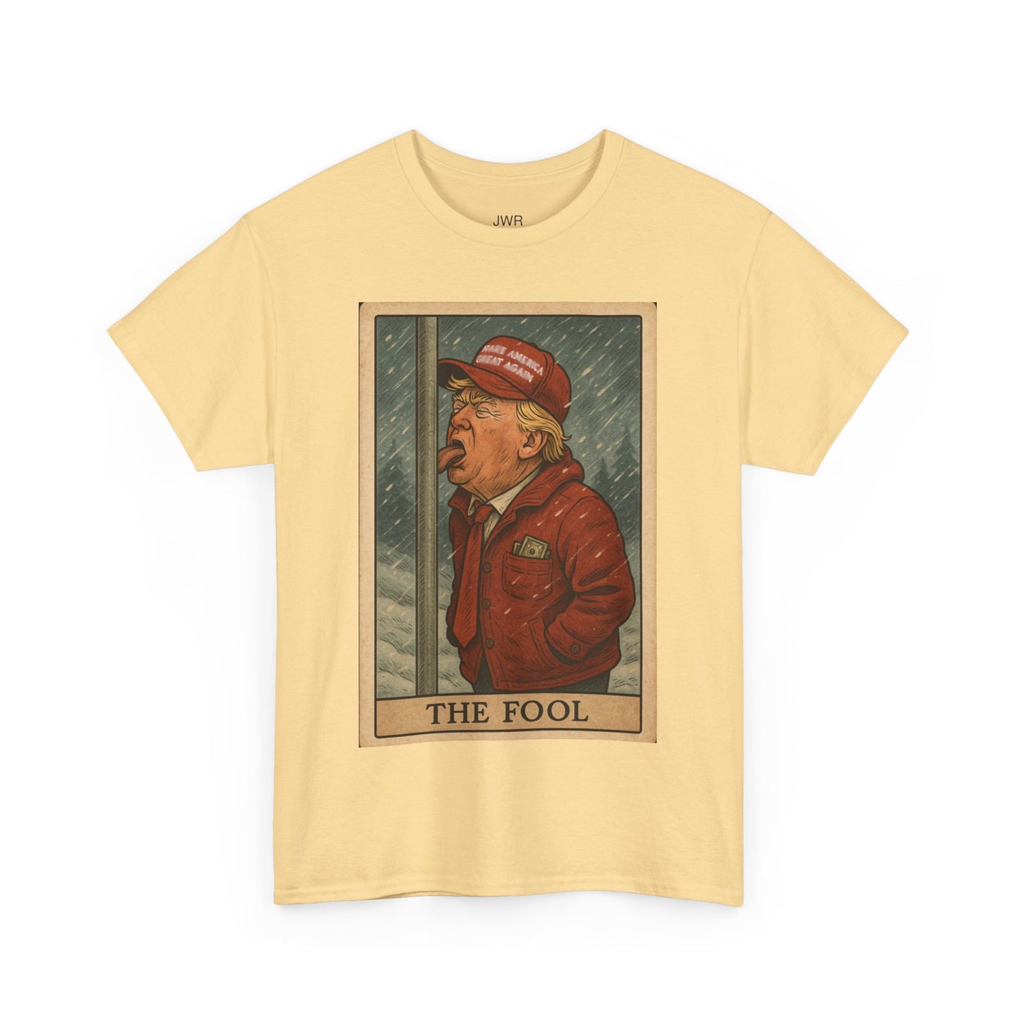 The Fool Unisex Heavy Cotton Tee - Humor & Resistance