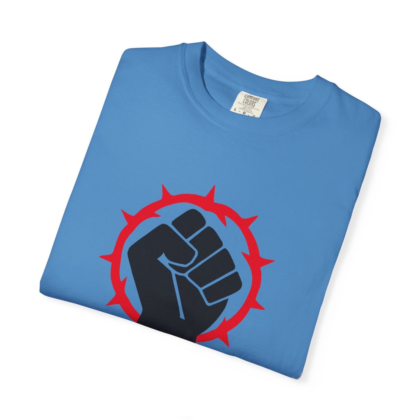 Unisex Garment-Dyed T-Shirt - 'Jesus Would Resist' Motivational Tee