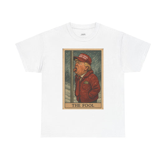 The Fool Unisex Heavy Cotton Tee - Humor & Resistance