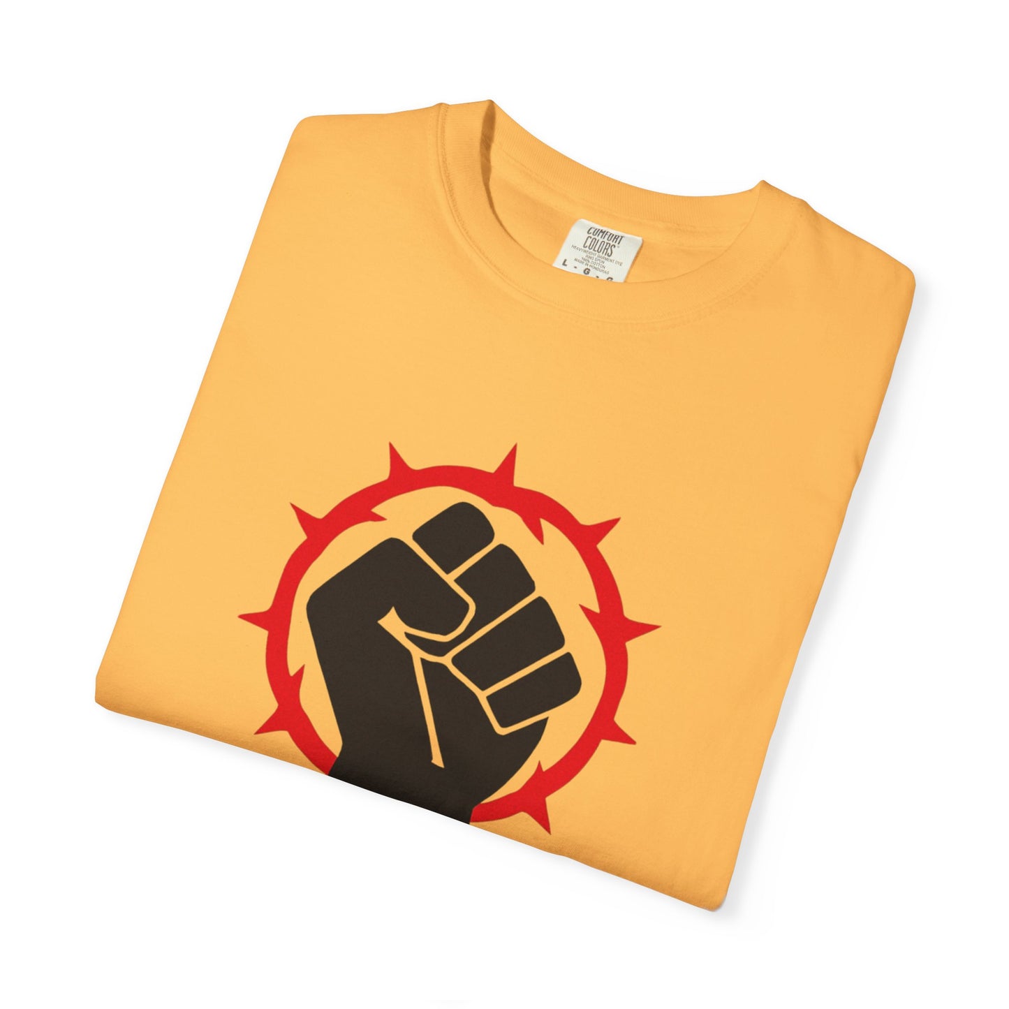 Unisex Garment-Dyed T-Shirt - 'Jesus Would Resist' Motivational Tee