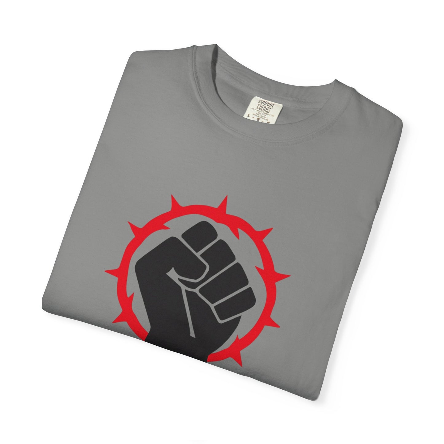 Unisex Garment-Dyed T-Shirt - 'Jesus Would Resist' Motivational Tee