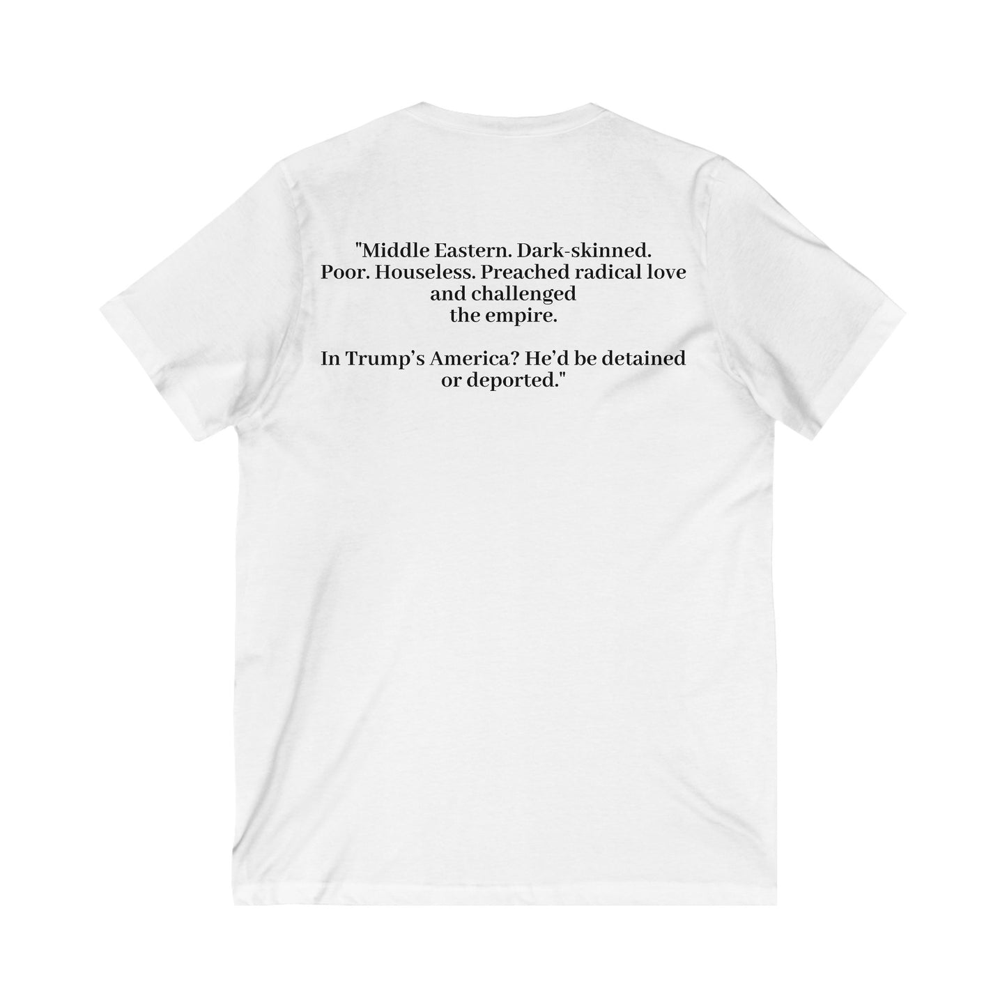 Social Justice V-Neck Tee - Protest Wear, Activism T-Shirt, Statement Shirt, Graphic Tee, Gift for Allies