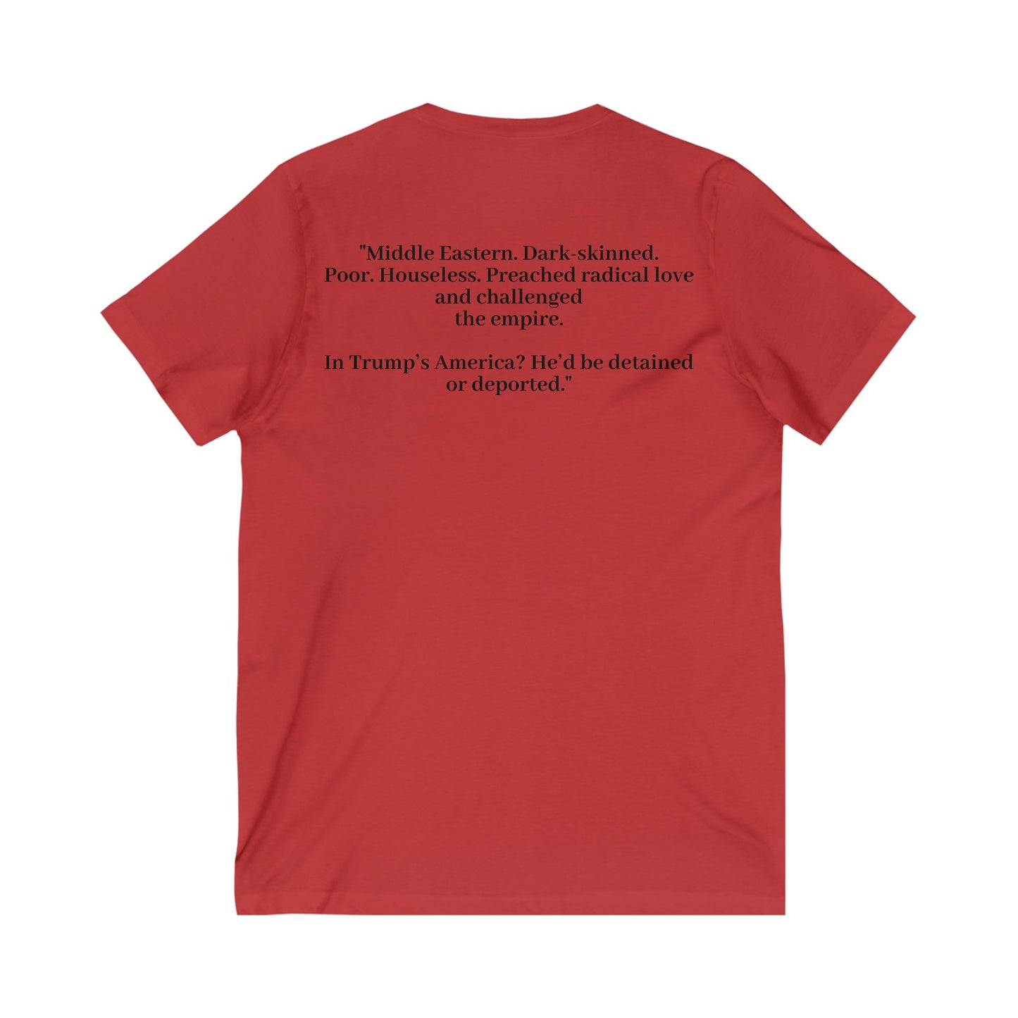 Social Justice V-Neck Tee - Protest Wear, Activism T-Shirt, Statement Shirt, Graphic Tee, Gift for Allies
