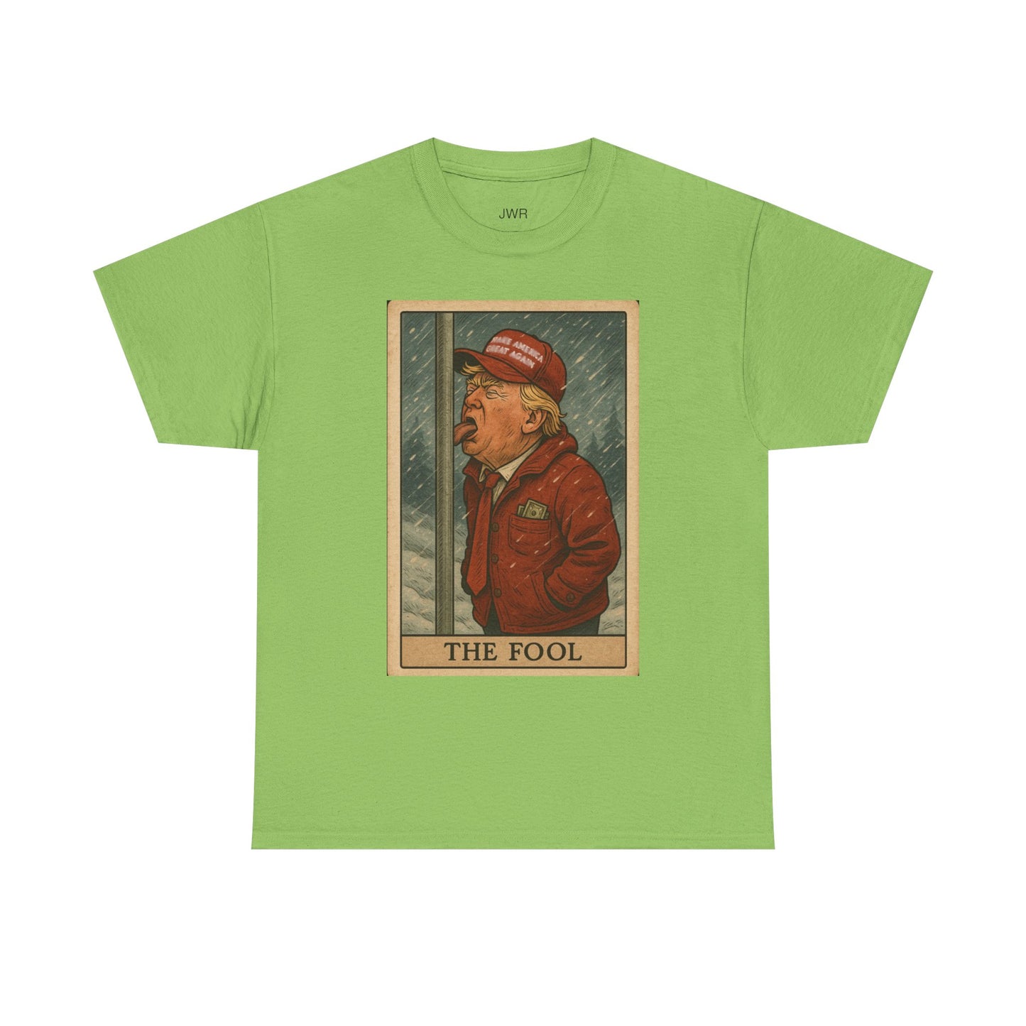 The Fool Unisex Heavy Cotton Tee - Humor & Resistance