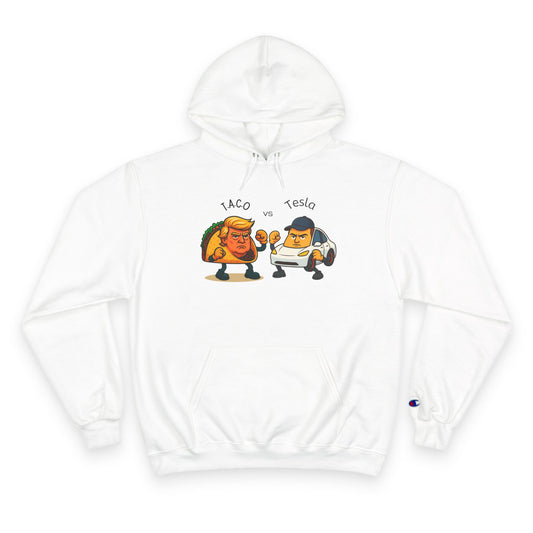 Humorous Champion Hoodie with Artwork, Streetwear Gift for Nerds, Funny Apparel, Unique Gift for Tech Lovers, Casual Warmth