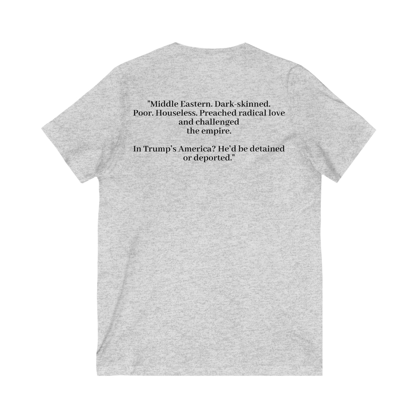 Social Justice V-Neck Tee - Protest Wear, Activism T-Shirt, Statement Shirt, Graphic Tee, Gift for Allies