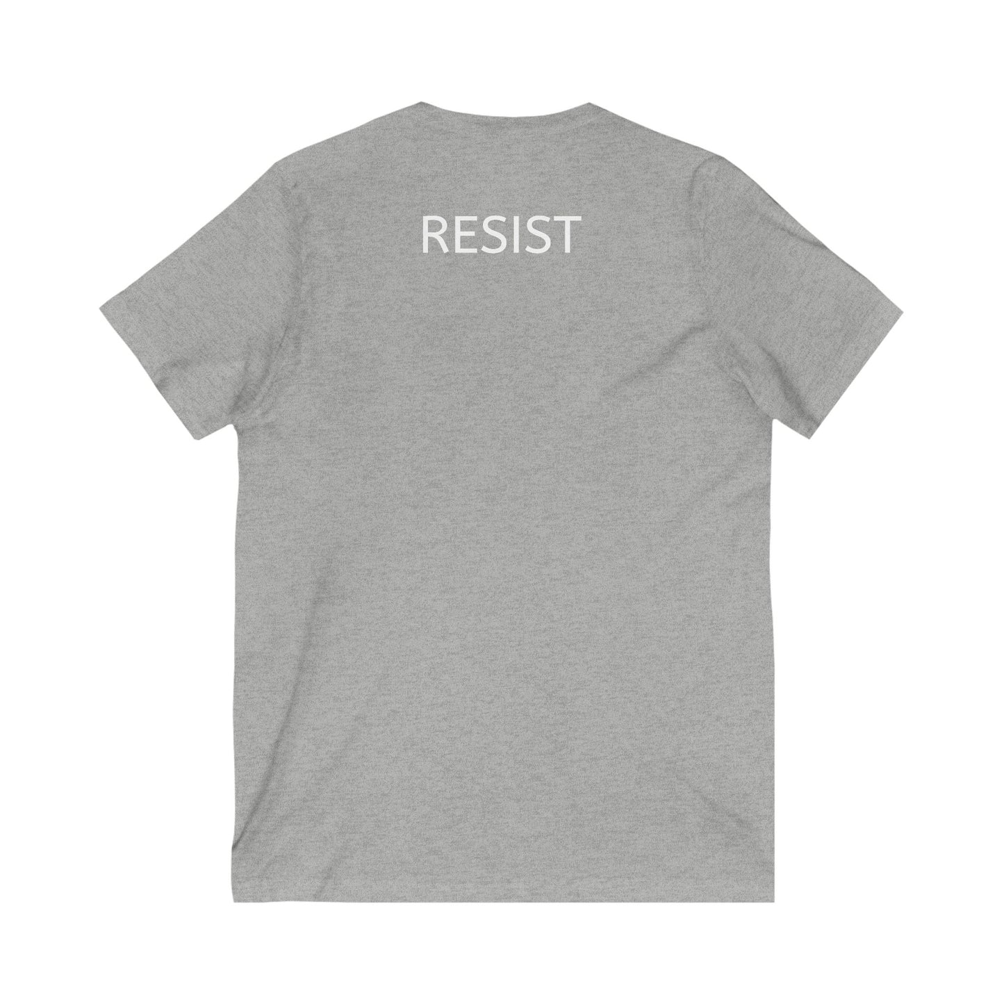 Jesus Was a Refugee V-Neck Tee, Protest Shirt, Activist Wear, Social Justice Apparel, Unisex Tee, Gift for Activists
