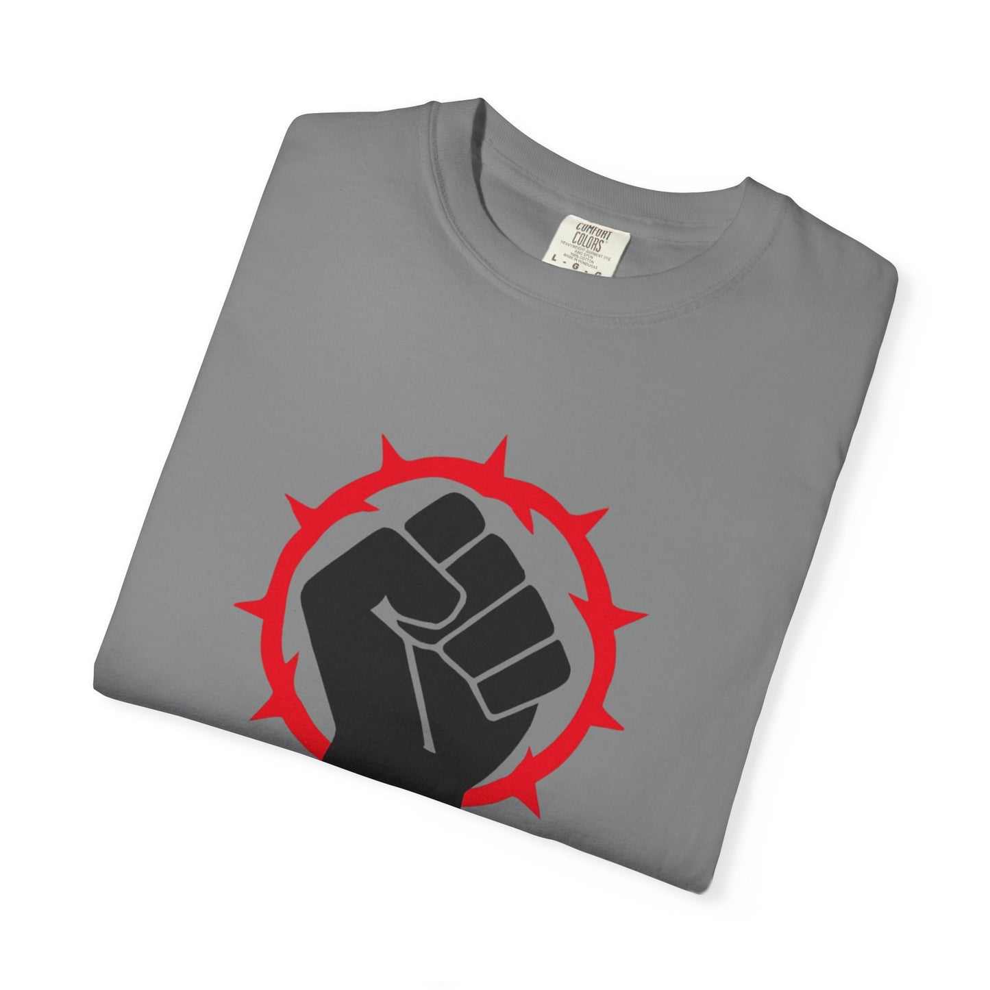 Unisex Garment-Dyed T-Shirt - 'Jesus Would Resist' Motivational Tee