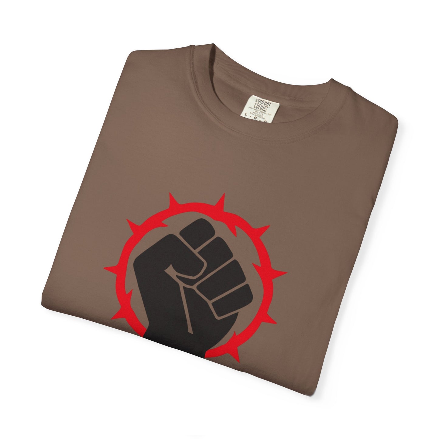 Unisex Garment-Dyed T-Shirt - 'Jesus Would Resist' Motivational Tee