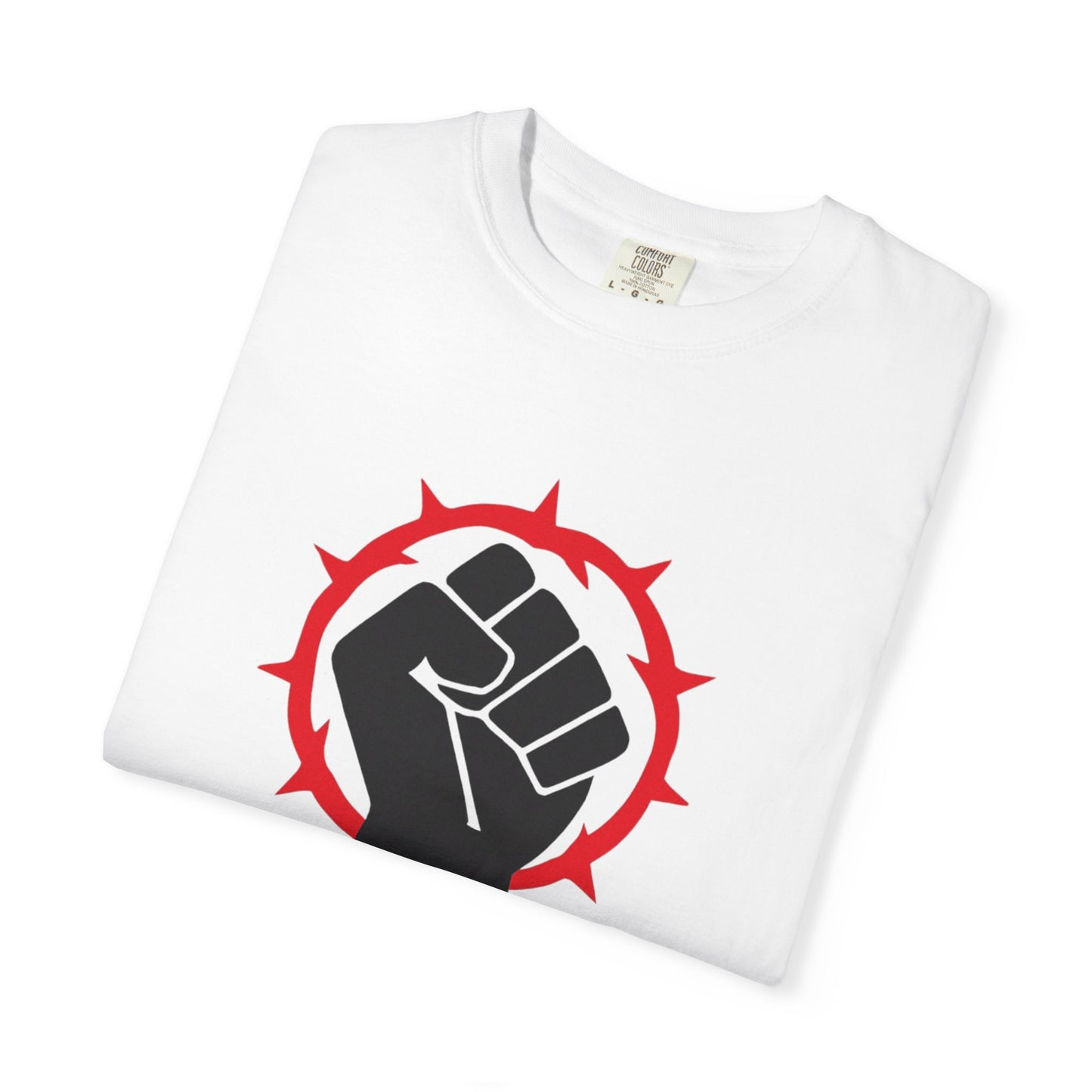Unisex Garment-Dyed T-Shirt - 'Jesus Would Resist' Motivational Tee