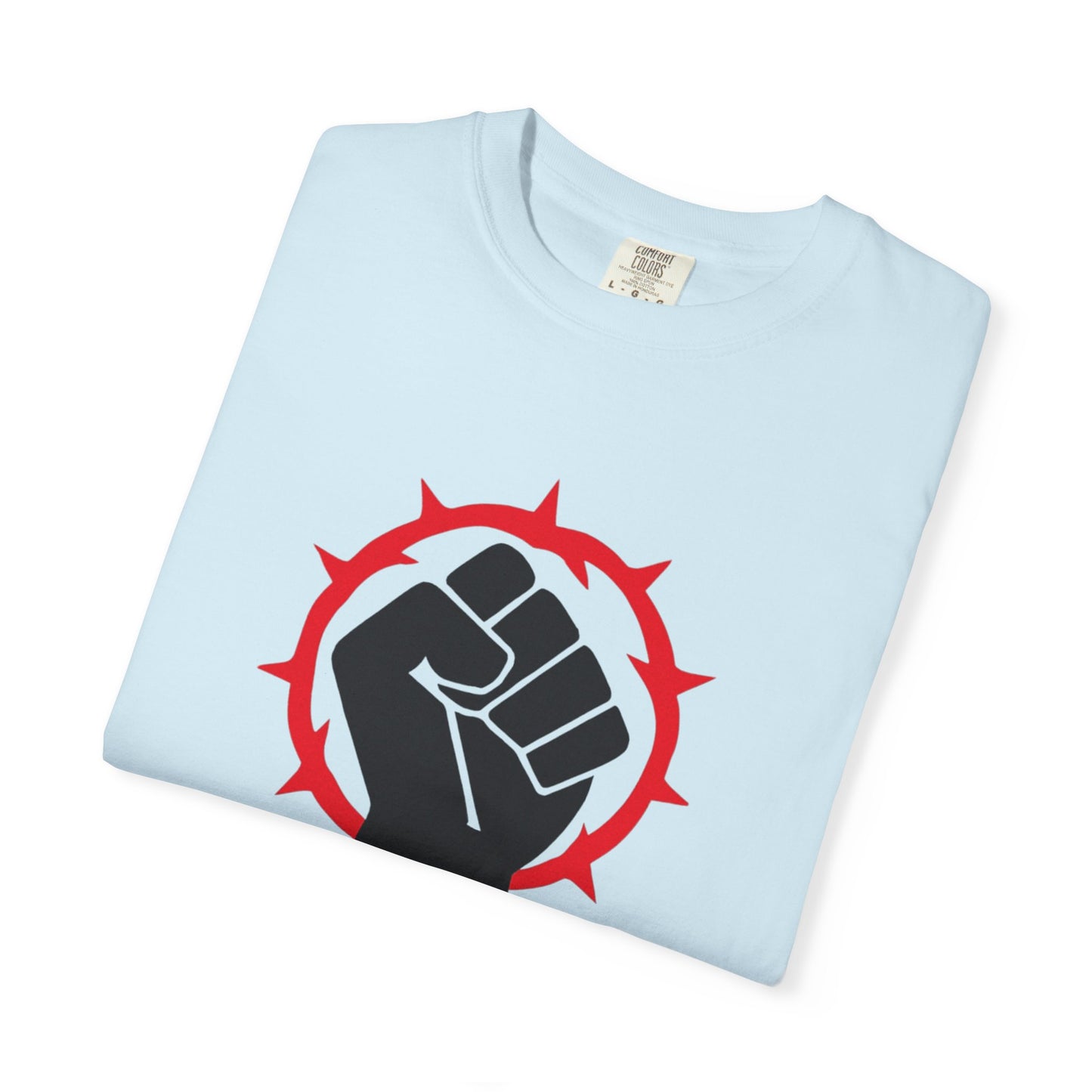 Unisex Garment-Dyed T-Shirt - 'Jesus Would Resist' Motivational Tee