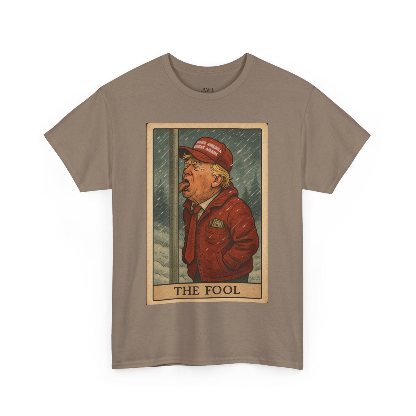 The Fool Unisex Heavy Cotton Tee - Humor & Resistance