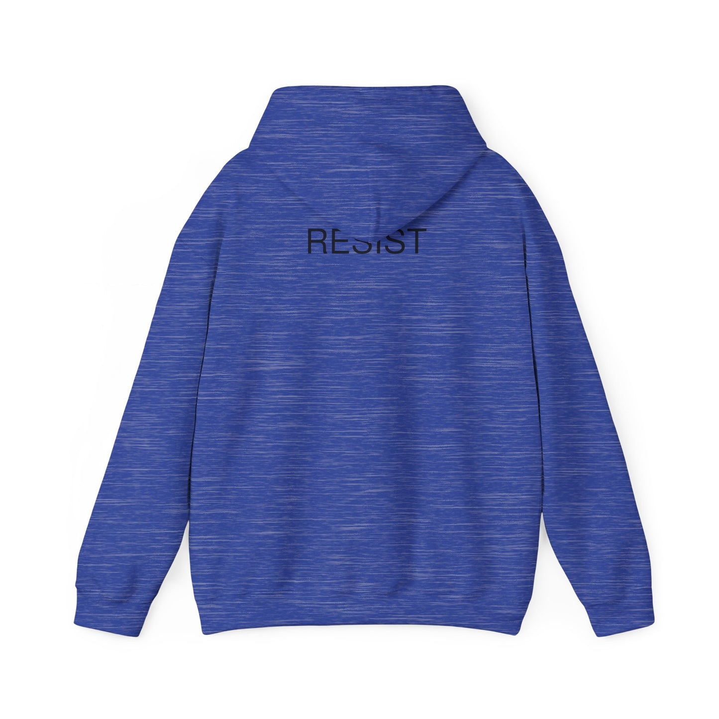 Unisex Hooded Sweatshirt - 'The Fool' Graphic & 'Resist' Statement
